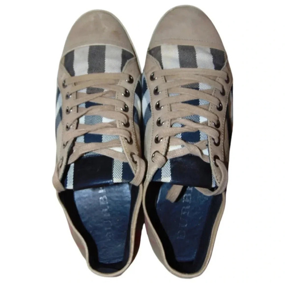 Burberry check sneakers size 38 - Picture 2 of 10